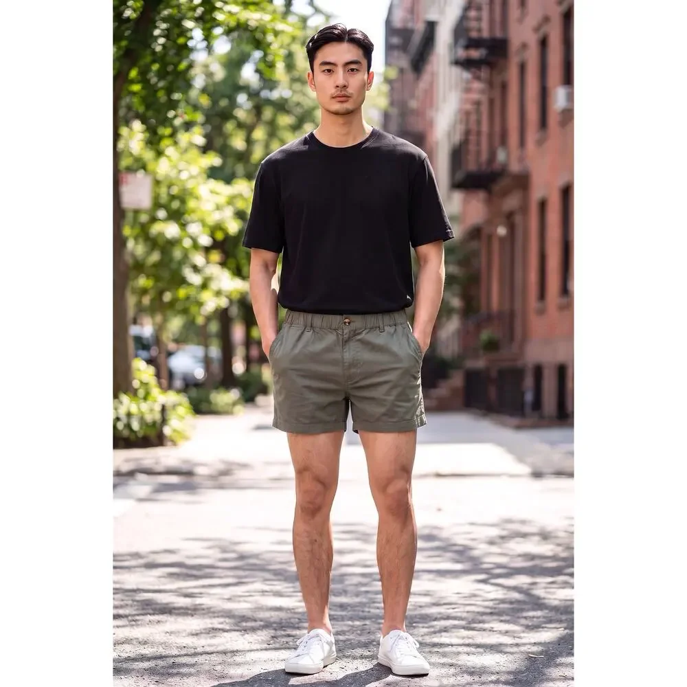 Maamgic Multimood Green Gray Shorts